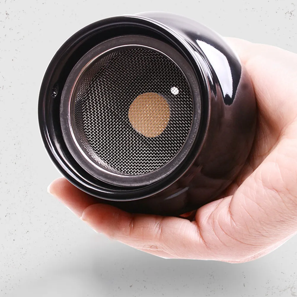 

Портативный металлический контейнер для моксотерапии и массажа с двойным керамическим слоем, для хранения тепла, с сеткой для золы