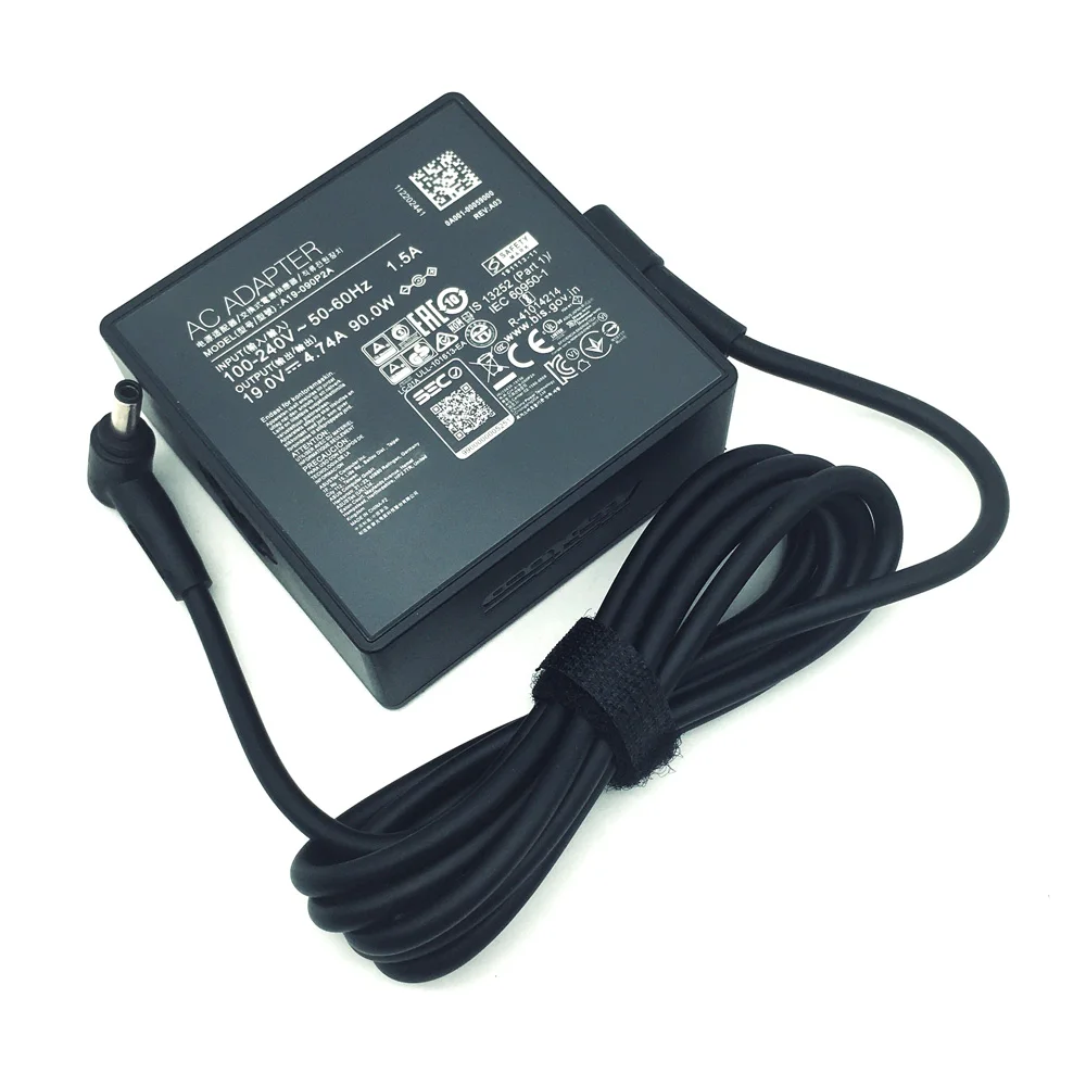 ラップトップアダプター,asus a19-090p2a x1603z用,19v 4.74a 90w,電源
