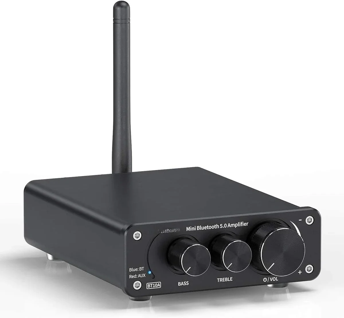 

BT10A Bluetooth 5.0 Stereo Audio Amplifier Receiver 2 Channel Class D Mini Hi-Fi Integrated Amp