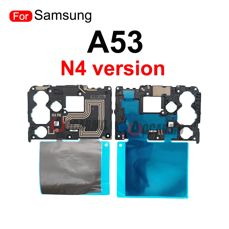 Motherboard Main Board Cover Plate With NFC Flex Cable Repair Replacement Parts For Samsung Galaxy A53 A54