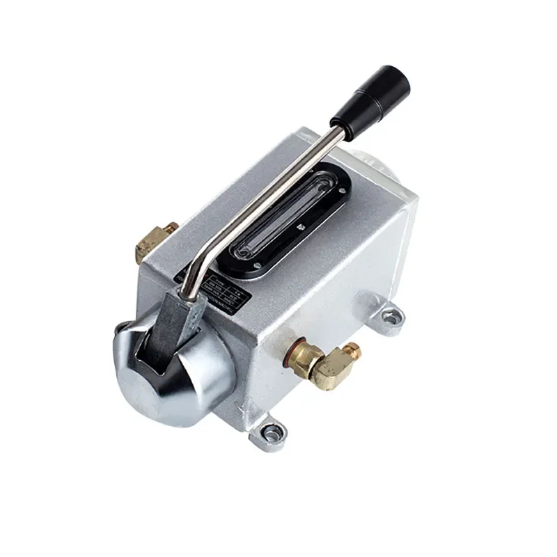 Lubricación manual de aceite 500CC CNC 4 mm Bomba lubricante manual de puerto de doble salida