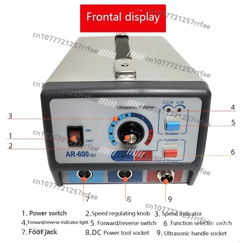 Industrial grade electroultrasonic grinder metal polishing machine for mold repair
