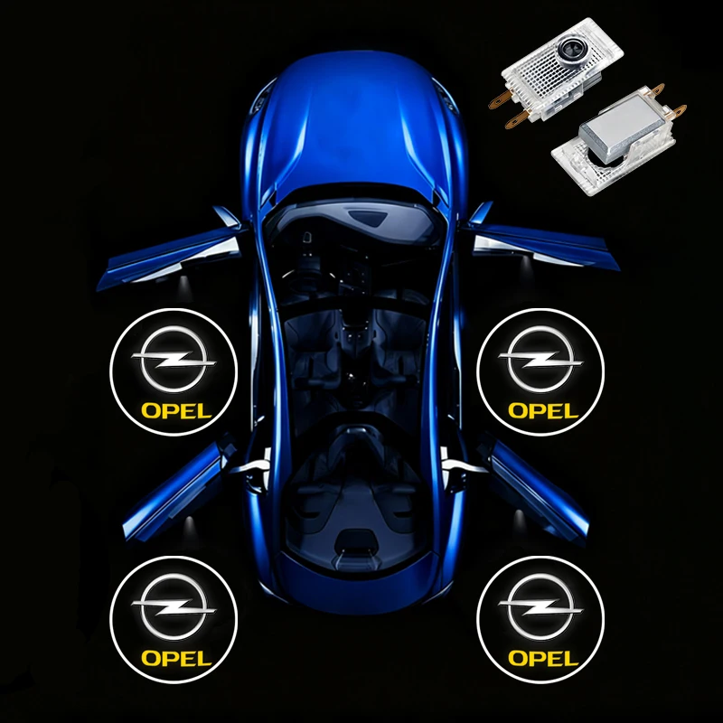 

2 шт. лазерные проекторы-подсветки для дверей автомобиля Opel, для моделей Vauxhall Corsa, Astra, Insignia, Zafira, Omega, Combo, Mokka, Antara, Kapitan