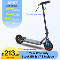 NEW JUICEASE AP07 Electric Scooter 35KM Range 10.5AH Battery E-scooter Adult 500W Foldable Electric Kick Scooter 8.5inch Tire