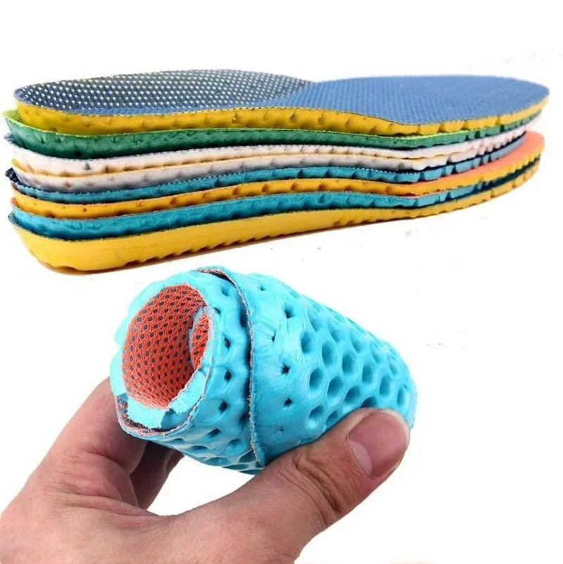 Breathable Memory Foam Insoles Stretch Deodorant Running Cushion Insoles  Feet Man Women Insoles Shoes Sole Orthopedic Pad