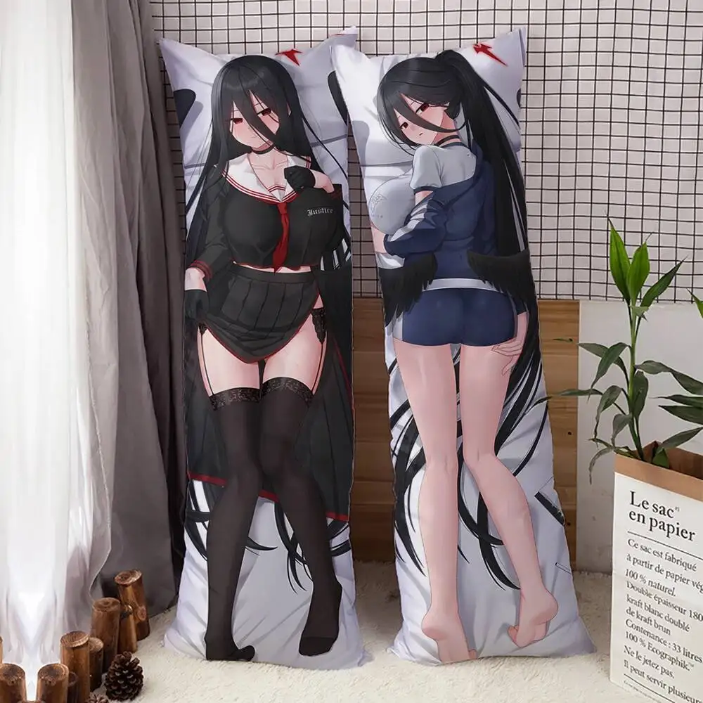 

Game Blue Archive Hanekawa Hasumi Dakimakura Hing Body Pillow Cover Case Double Side Printed Pillowcases Home Bedding 6 Sizes
