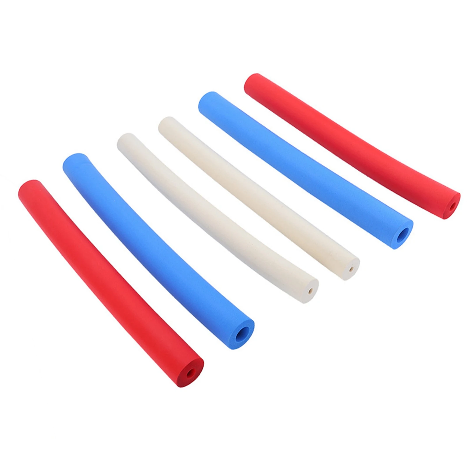 6Pcs Non Slip Foam Handle Sleeve Cover Utensils Razor Pen Foam Grip Tubing For Elderly Non slip Handle Sleeve Foam Handle Sleeve