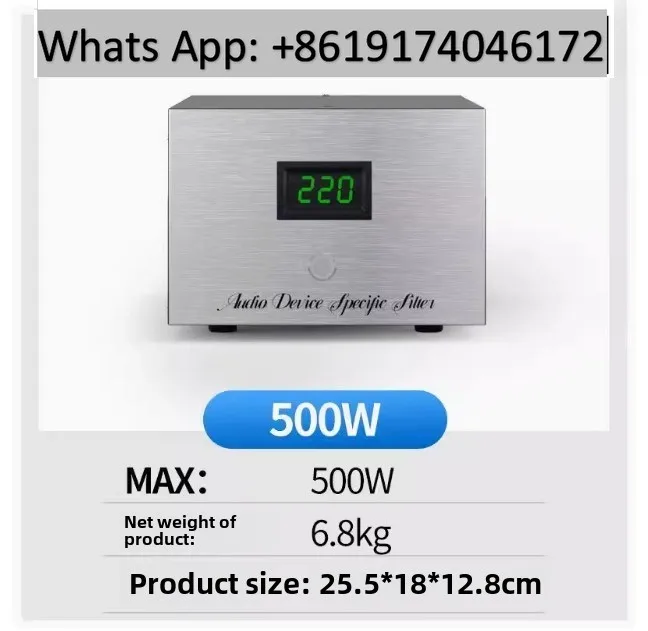 

Single-phase isolation transformer, 500W 220V to 220V 110V 1:1 safe anti-shock power supply for electrician maintenance 1