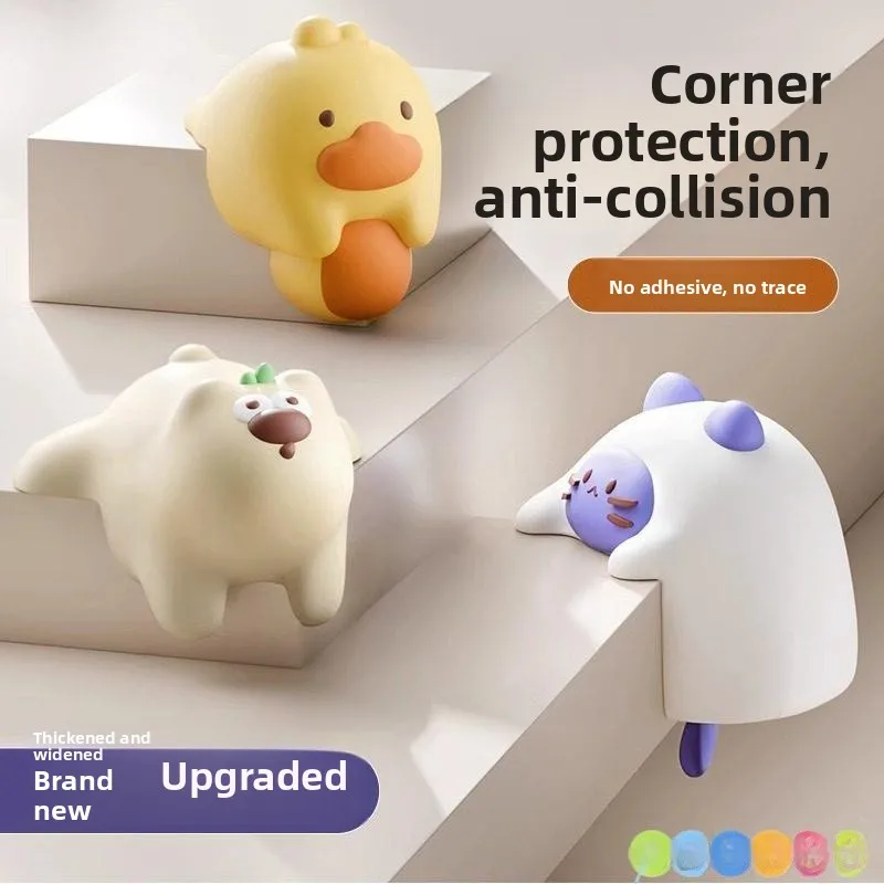 

Защитные уголки для детей: мягкие силиконовые накладки для столов и окон, декоративные, противоударные, с мультяшным дизайном, для защиты от столкновений