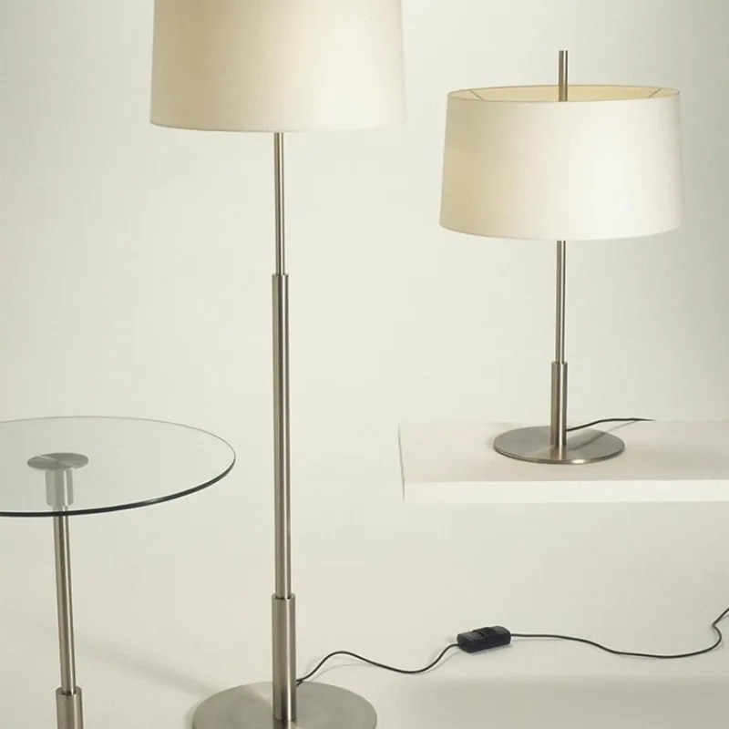 

Italian minimalist living room study bedroom model room fabric decorative table lamp
