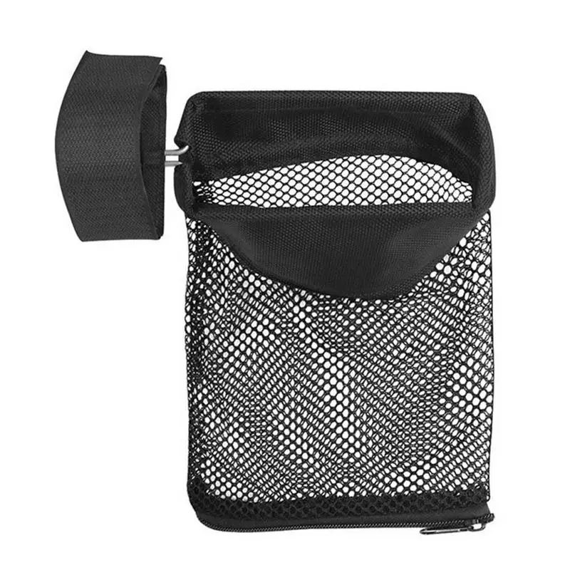 Brass Shell Catcher Bag Portable Bullet Mesh Bag Convenient Brass Shell Storage Pouch Heat Resistant Mesh Detachable Mesh