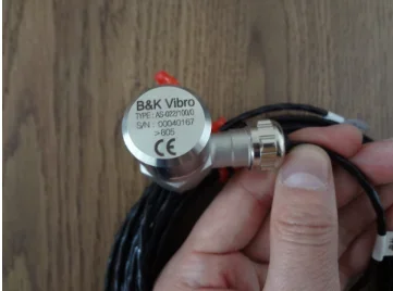 VIBRATION SENSOR AS-022 Bruel & Kjaer Vibro 00046087 B&k  Acceleration Sensor