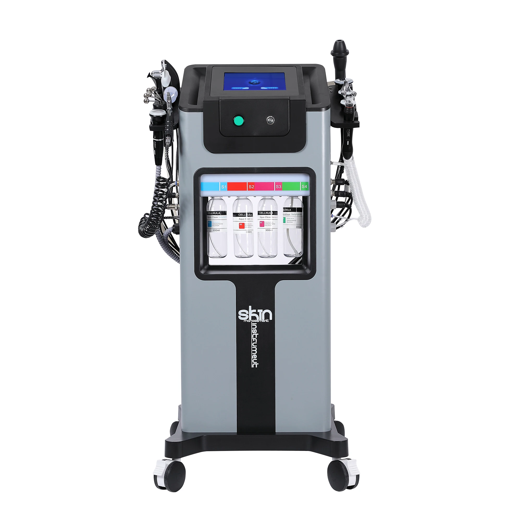 11 in 1 Multifunctional Skin Analyzer Spa Machine Hydra Dermabrasion Machine Skin Care Beauty Instrument