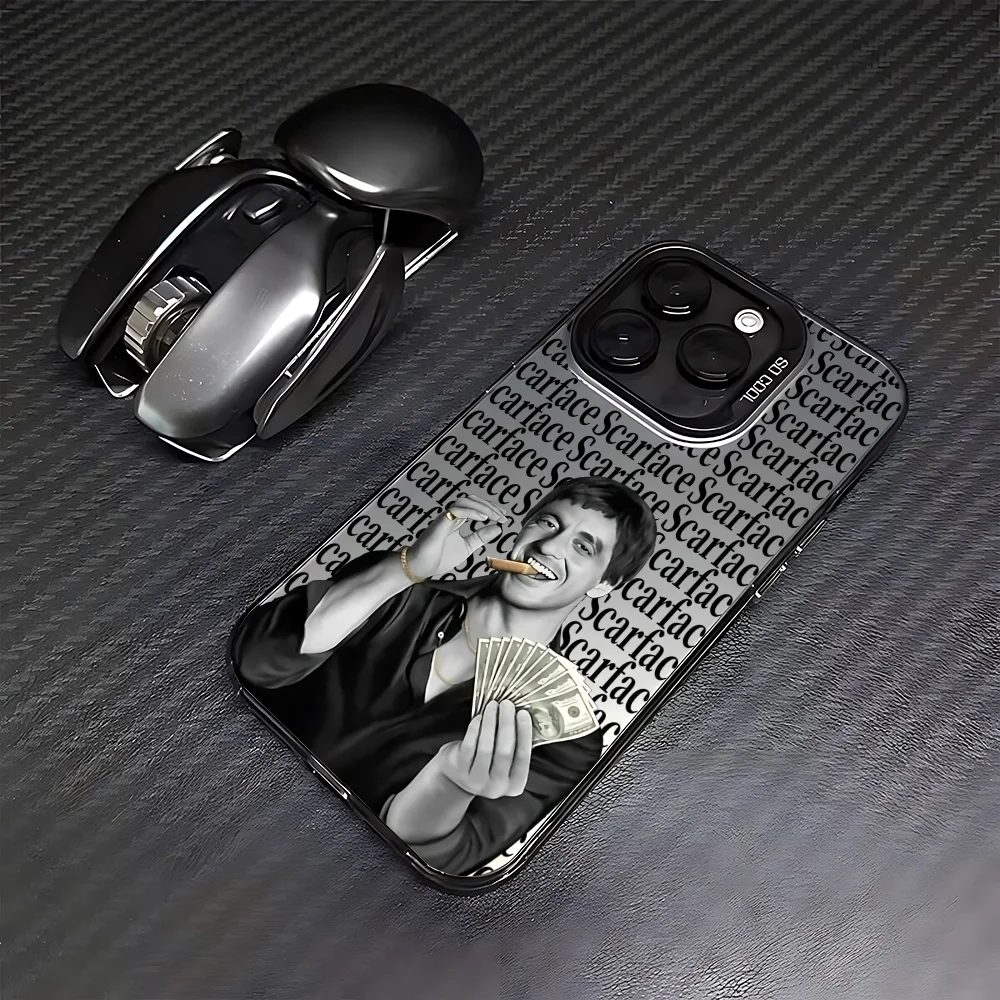 Funda de teléfono Hot Movie S-Scarface para Samsung Galaxy S25 S24 S23 S22 S21 S20 Note20 FE Ultra Edge Plus 4G 5G Anti caída mate