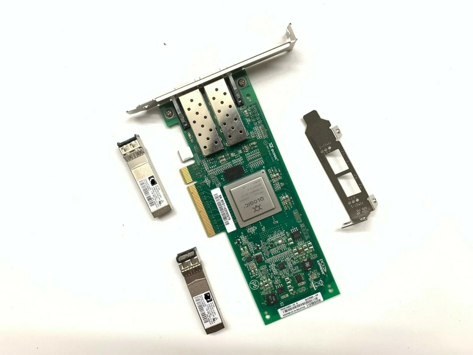 Imagem -04 - Qlogic Pcie gb fc Hba 489191001 2x Sfp Aj764a Aj76463002 Qle2562