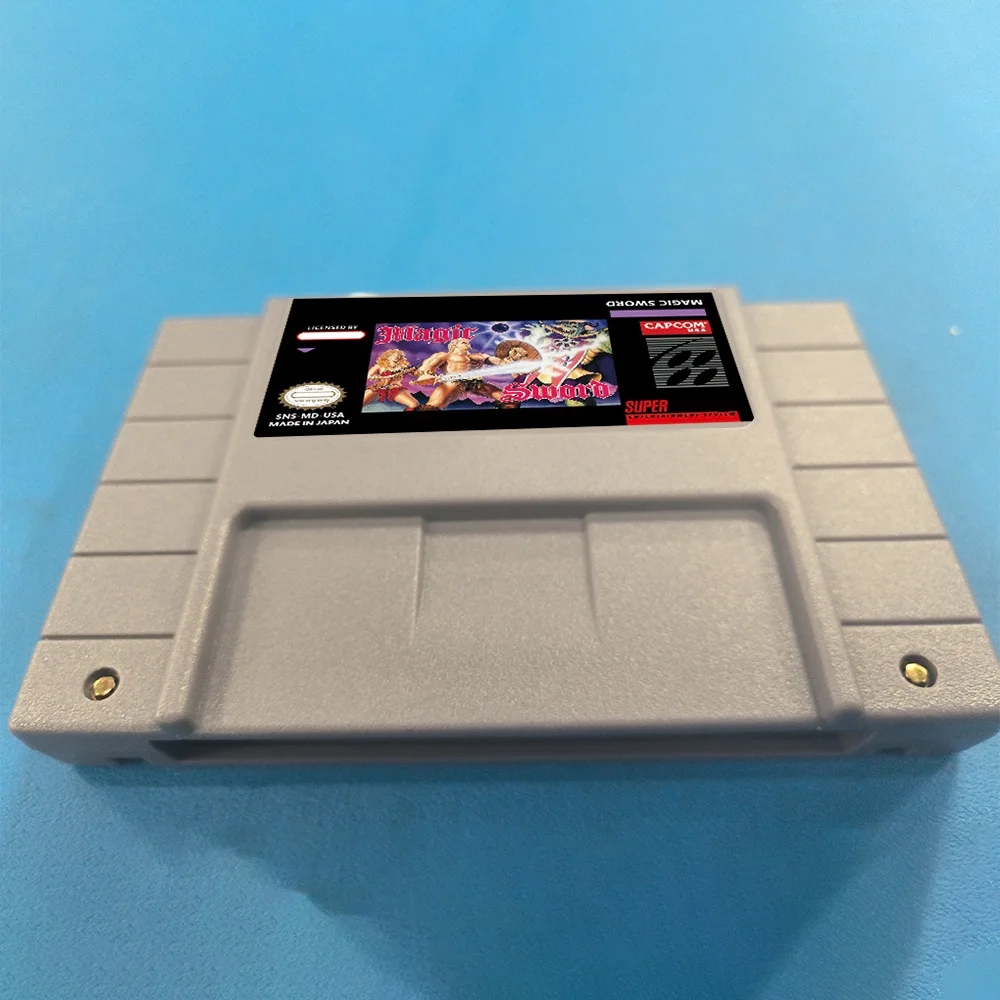 Magic Sword  Action  Classic Retro Game Card Cartridge for Super Nintendo SNES Console USA NTSC Version