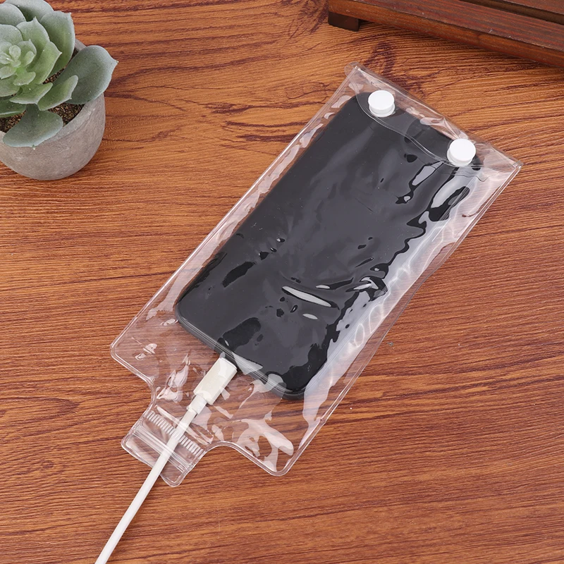 Fundas Transparentes Impermeables para Teléfono - close-up view