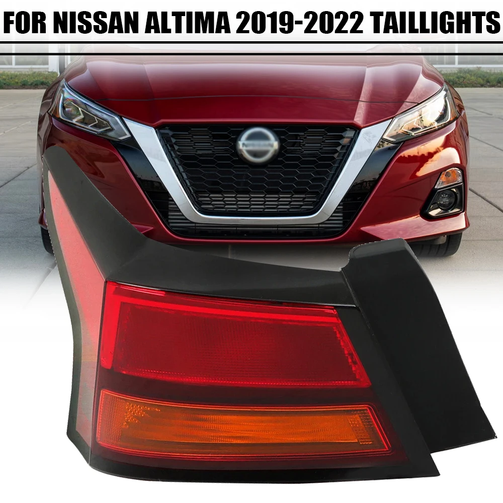 الجانب الأيسر/الأيمن الذيل مصباح لنيسان ألتيما 2019 2020 2021 2022 الخلفية الذيل ضوء مصباح مكبح مع #2
