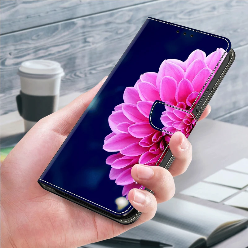 3D Magnetic Flip Leather Wallet Case For Samsung Galaxy S24 S23 S22 S21 S20 S10 S10E S9 S8 S30 Ultra Plus Galaxy S20 S21 S23 FE