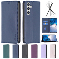 For Samsung A54 5G SM-A546B Case Luxury Magnetic Flip Phone Case on For Etui Samsung Galaxy A54 A 54 SM-A546V Leather Card Cover