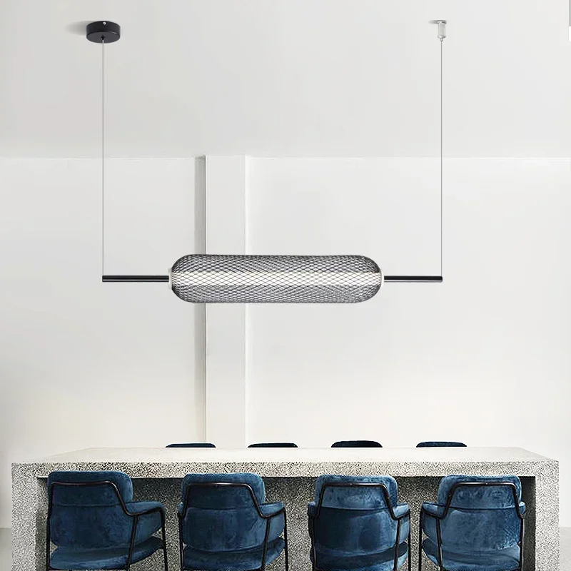 

Modern Minimalist LED Pendant Light Designer Single Head Small Chandelier Staircase Lights Dining Room Cafe Decor Hanging Lamps