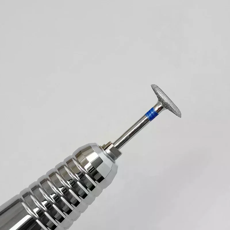 3 قطعة الصحن الطائر رأس مطحنة المحمولة طلاء الأظافر مسمار أدوات تلميع المهنية إزالة الجلد الميت إزالة الأظافر دريل #2