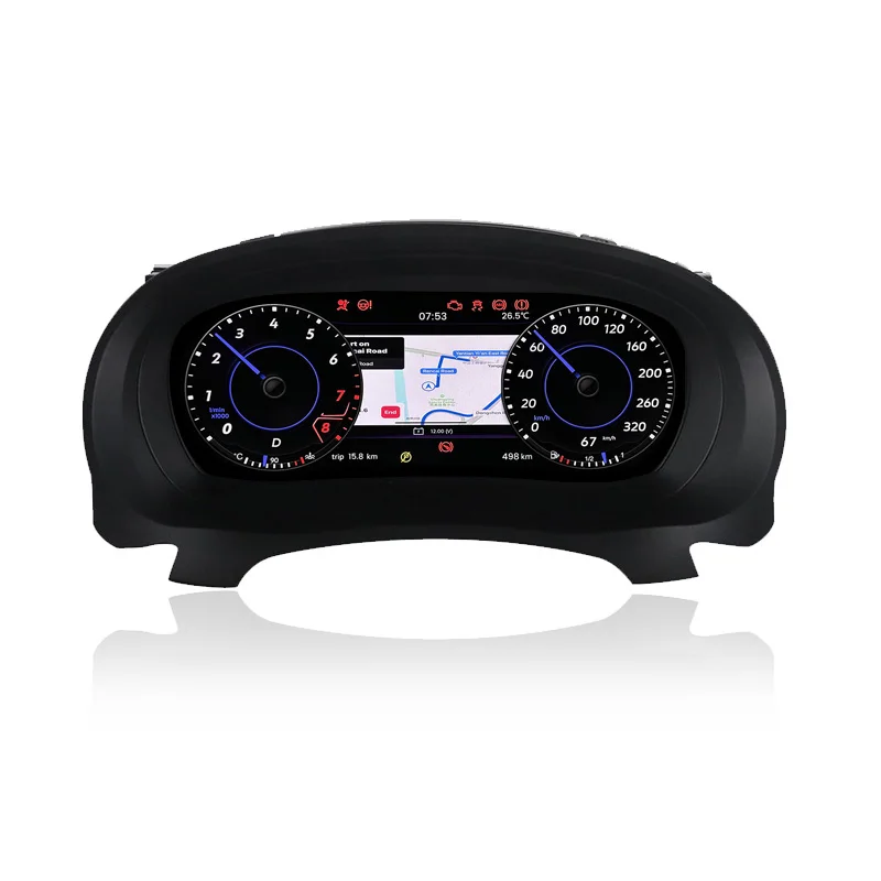 

Kanor Lcd Speedometer Digital Dashboard Panel Virtual Instrument Cluster Cockpit For Vw Golf 6 Mk6