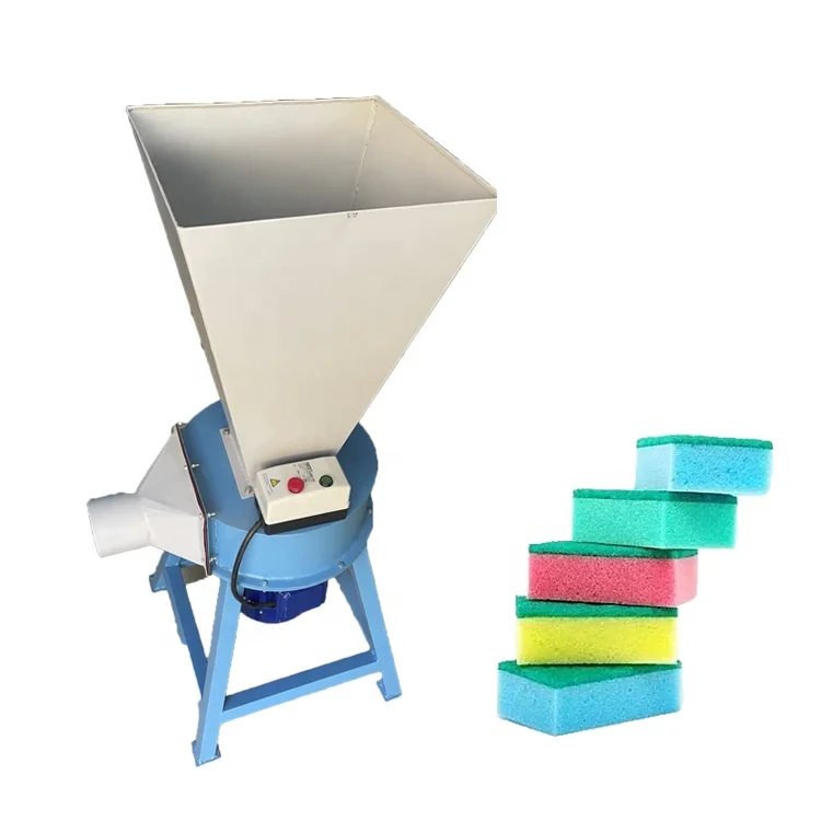 2026 حار بيع الإسفنج بقايا المواد كسارة صغيرة الإسفنج كسارة الإسفنج طاحونة كسارة