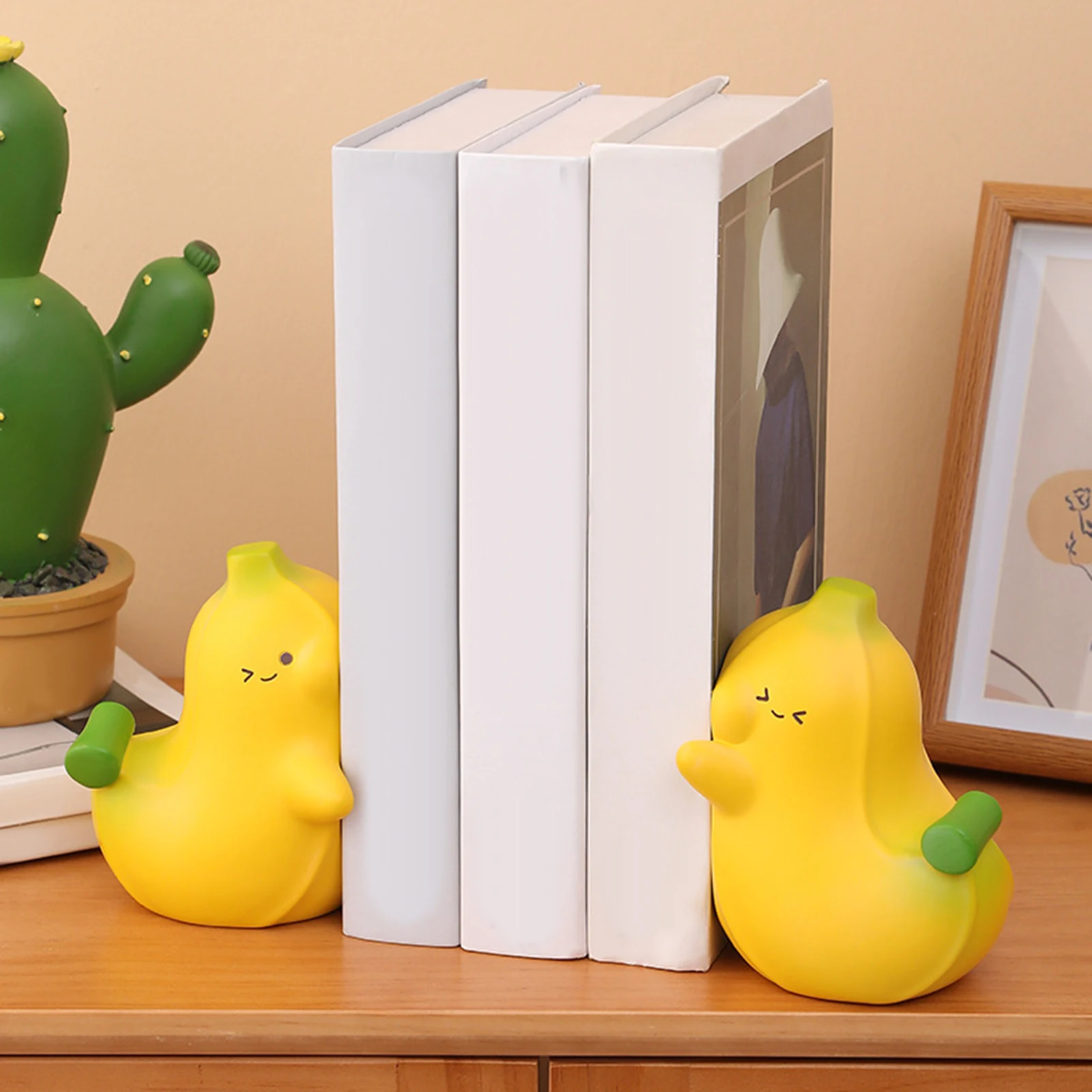 Cute Decorative Bookend Book End Hold Books Luxurious Animal Figurine Book Ends Stand Unique Book Holder for Home Living Room