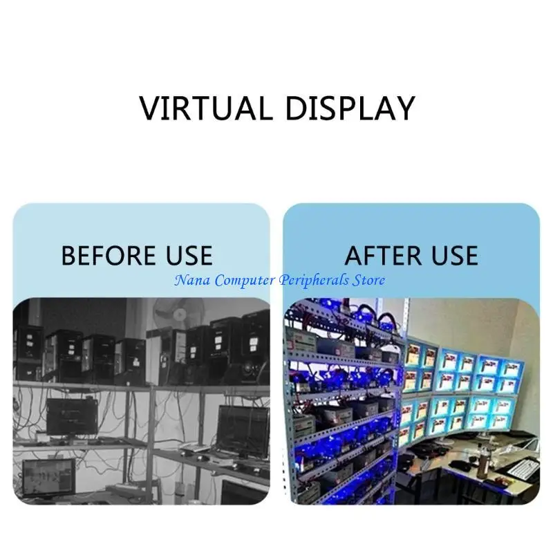 F68C HDTVダミープラグは高度なHDTV仮想ディスプレイドングルHDTVグラフィックス、信頼性画像強化のためのメタルビルド