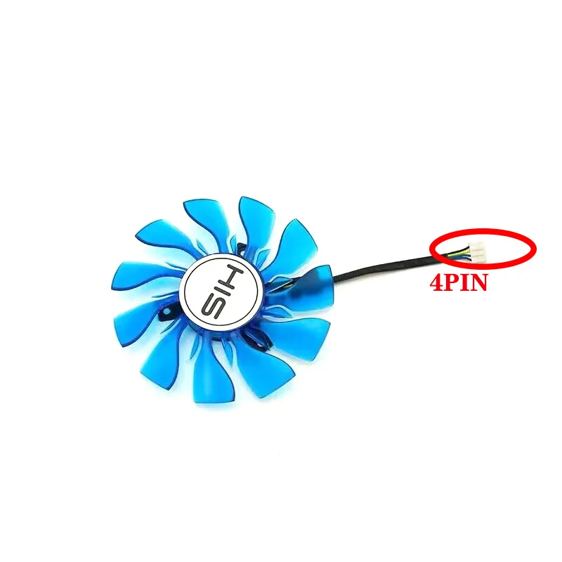 88MM 4-PIN GA91O2U R7 360 GPU cooler for HIS R7 265 360 R9 270 260 iCooler OC graphics card cooling fan