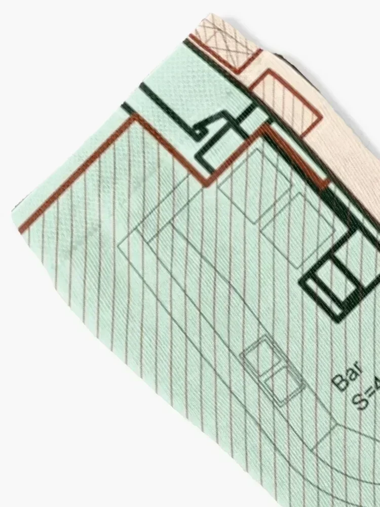 blueprint Socks tennis christmas stocking winter essential Men Socks Women's