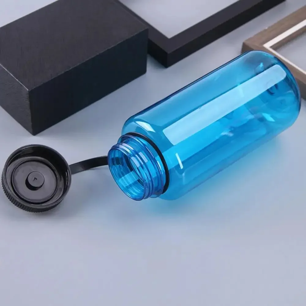 Bottiglia d'acqua portatile da 1000 ml con bocca larga, tazza per bevande, tazza portatile, bottiglie sportive resistenti alle cadute