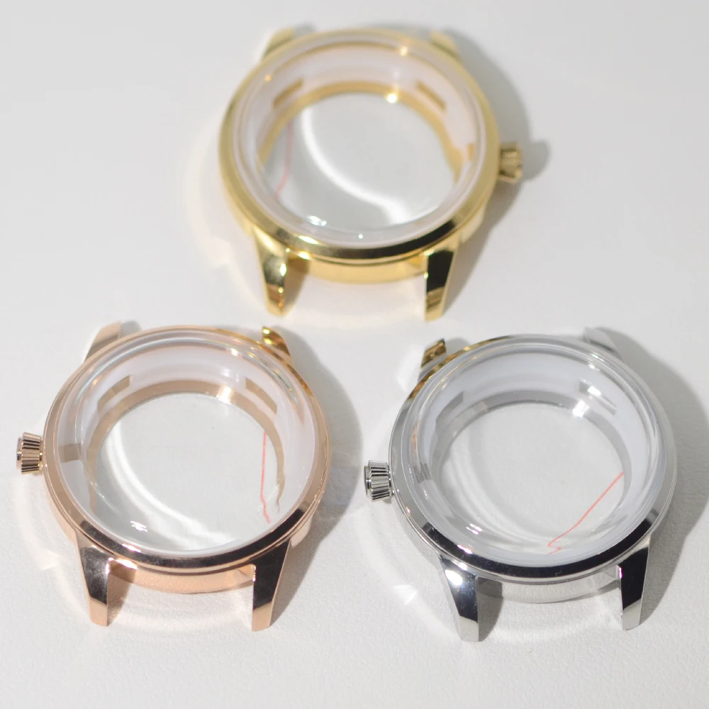40mm Nh35 Case Cocktail Case Watch Case Watch Mod NH35 NH38 Watch Accessories for Seiko Mods Automatic Watches Build Parts