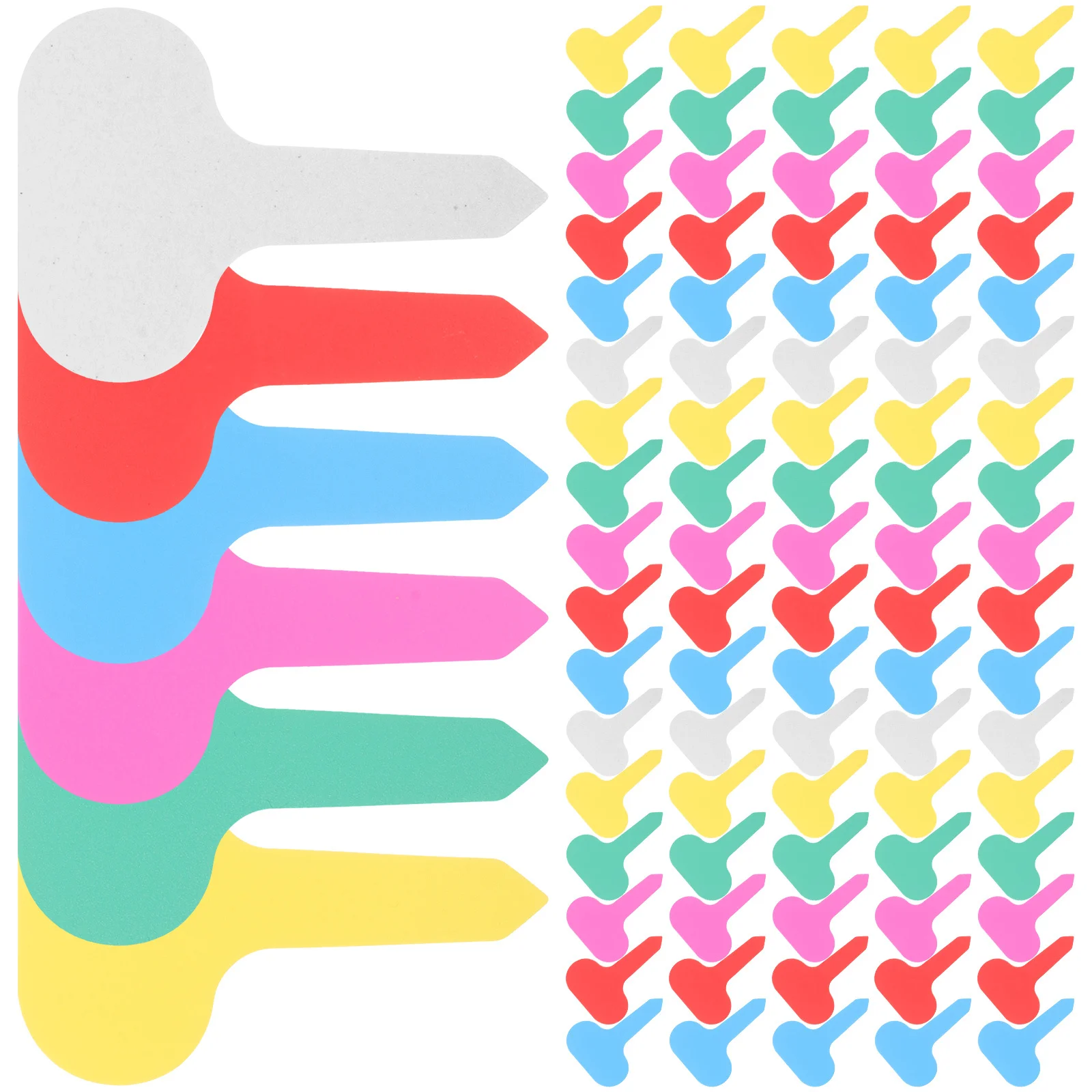 

600Pcs Waterproof Garden Labels Strong Bend Resistant for Nursery Flowerbeds Reusable Plant Identification Tags Eco