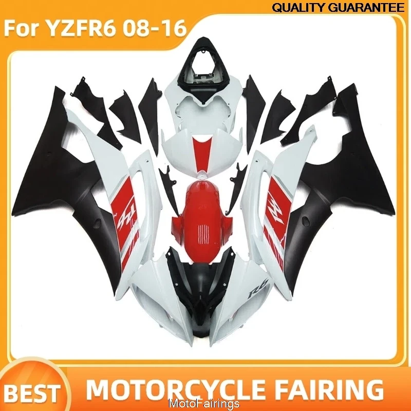 

Fits YZFR6 2008 2009 2010 2015 2016 Motorcycle Fairing for YAMAHA YZF R6 YZF R6 08 16 ABS Plastic Painted Motorbike Bodywork
