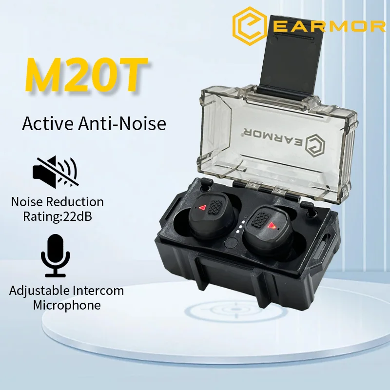 

Bluetooth 5,3 беруши EARMOR M20T, защита от помех, подавление помех, Защита слуха, электронные устройства