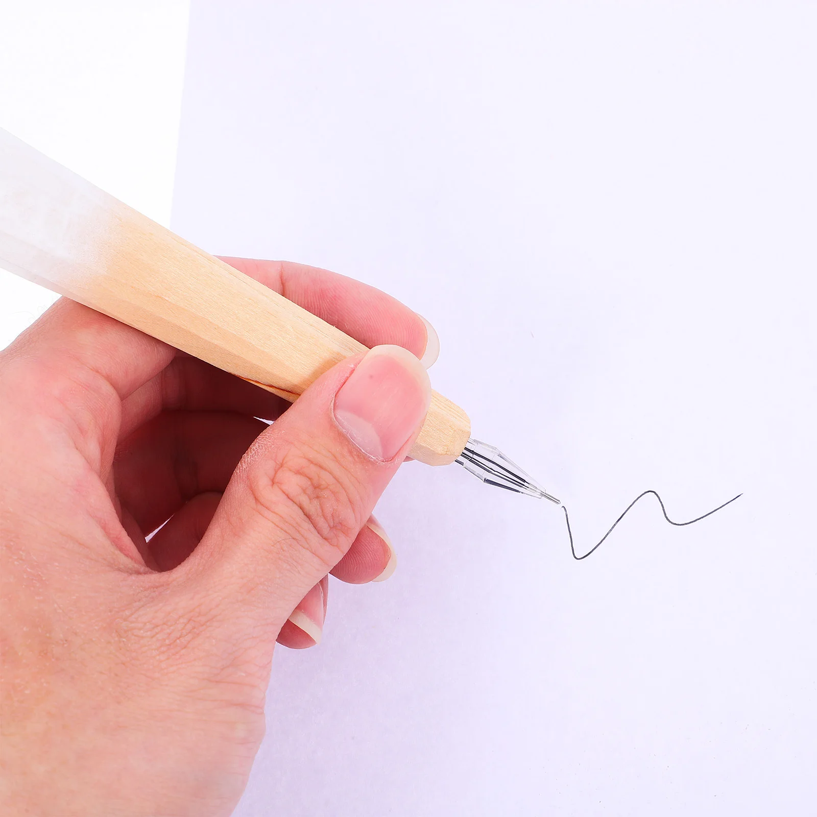 

Watermelon Gel Ink Pens Wooden Exterior Smooth Gliding Ink for School Home Office Cute Fun Cartoon Writing Pens for