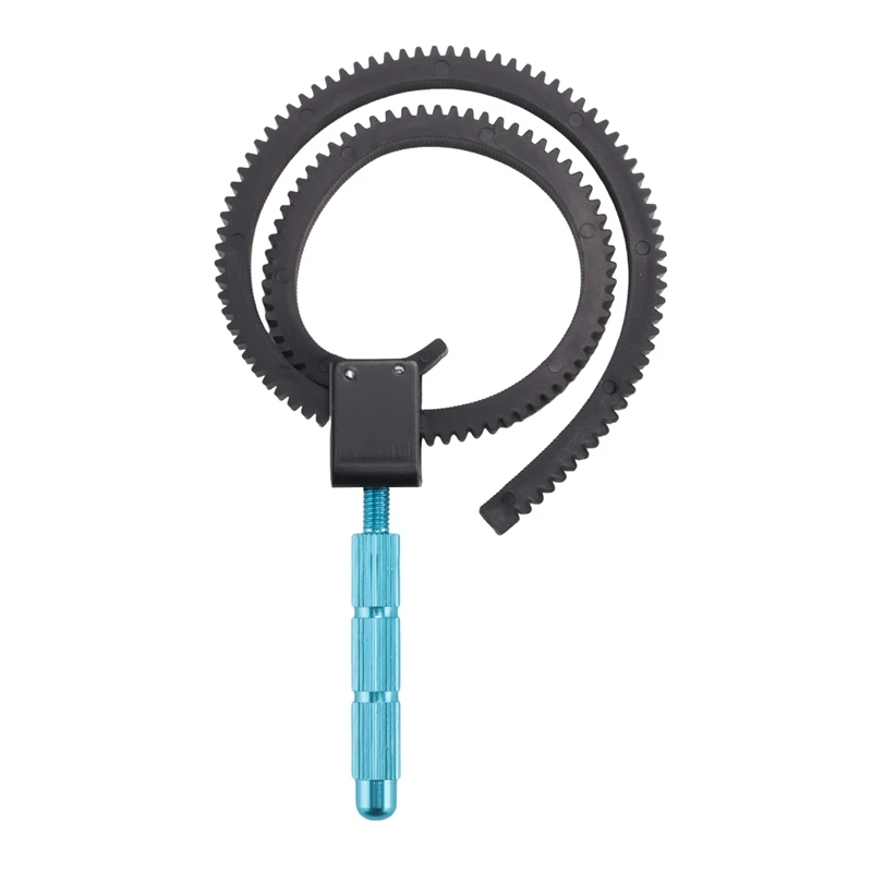 

Focus Ring,Zoom Ring Zoom Gear Focus With Aluminum Alloy Handle Compatible For Digital SLR Camera