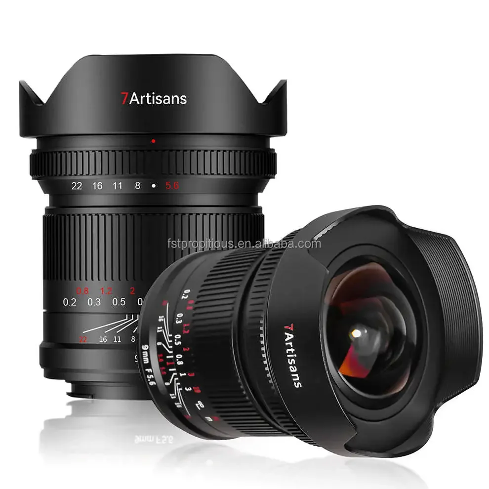 

7artisans 9mm F5.6 Full-Frame 132 Wide Angle Manual Prime Lens For E ZV-E10 Leica SL SL2 Canon EOS R RP R5 Nikon Z Z5 Z50