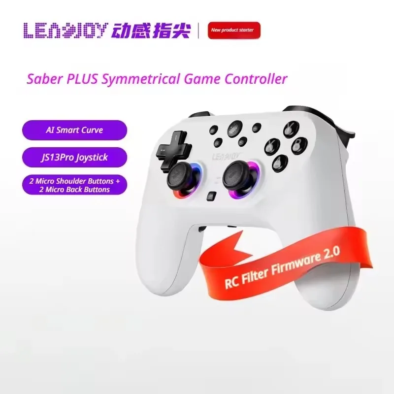 LEADJOY Saber Plus Wireless Gaming Controller TMR Joystick 1000Hz