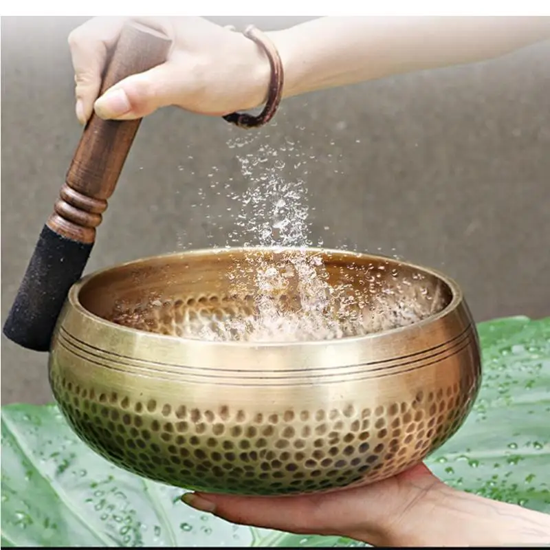 Handmade Buddhist Music Bowls, Yoga Meditation Singing Hand Hammering, Copper Therapy In Nepal