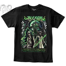 Anime BLEACH Ulquiorra Cifer Ichigo Kurosaki Manga Anime Shirt Unisex Soft Tee 100 Cotton