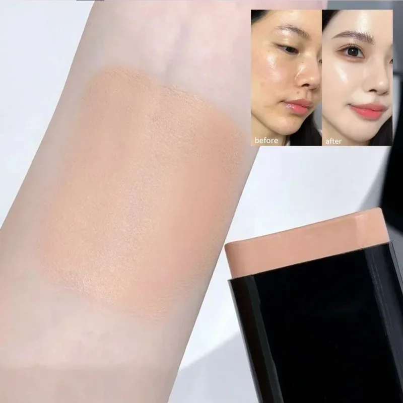 Two In One Concealer Foundation Stick Facial Matte Waterproof Bronzer Contouring Face Coverage Moisturizing Cream