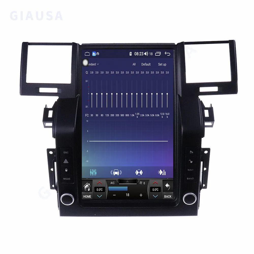 أندرويد 13 Carplay الوسائط المتعددة نافي لاند روفر رينج روفر سبورت 2005-2009 راديو السيارة 12.1 بوصة تعمل باللمس وحدة رأس ستيريو