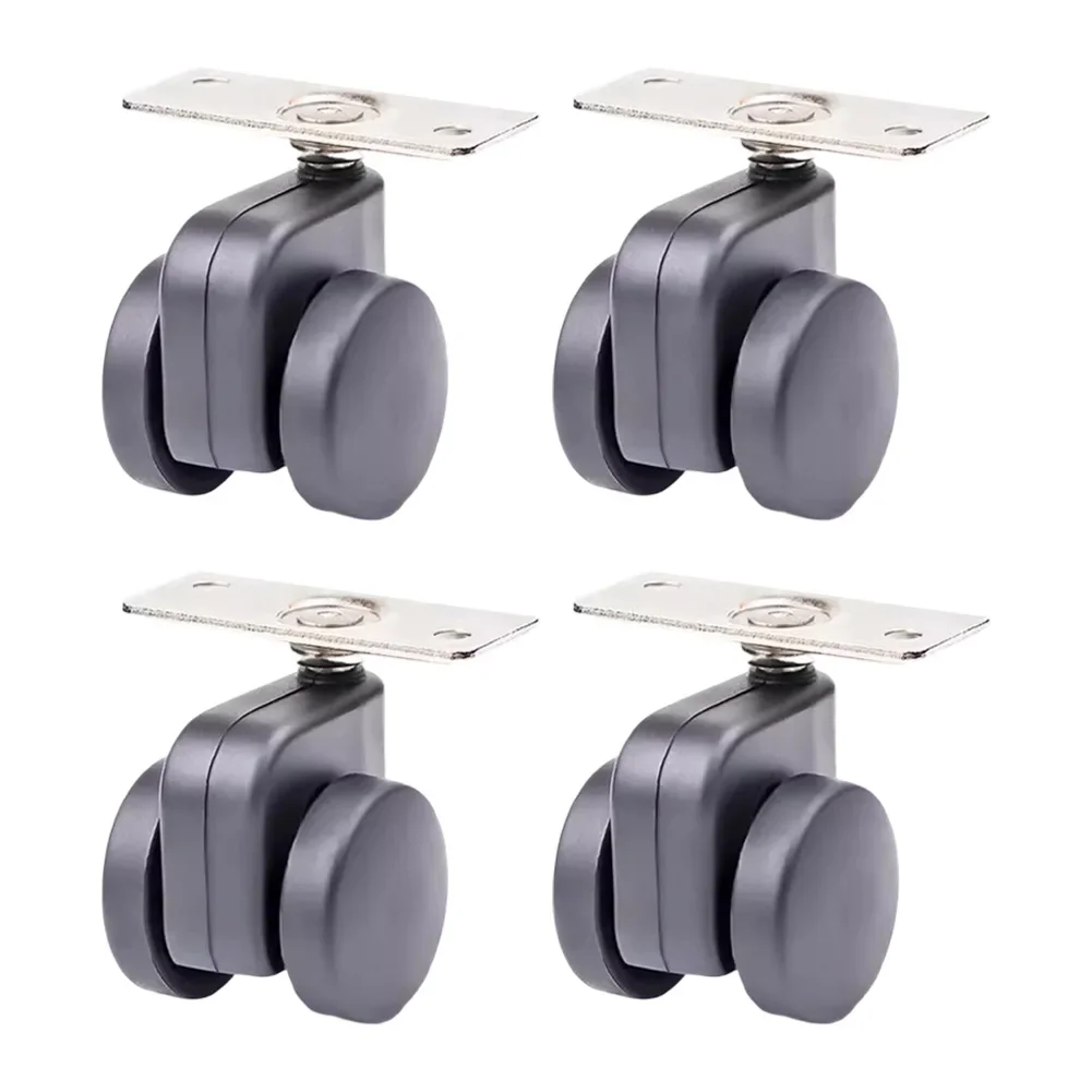 Barbecue Setup Locking Wheel Set Upgrade Worn-out Components Perfect Fit For Models From 2013 Robust Plastic Material