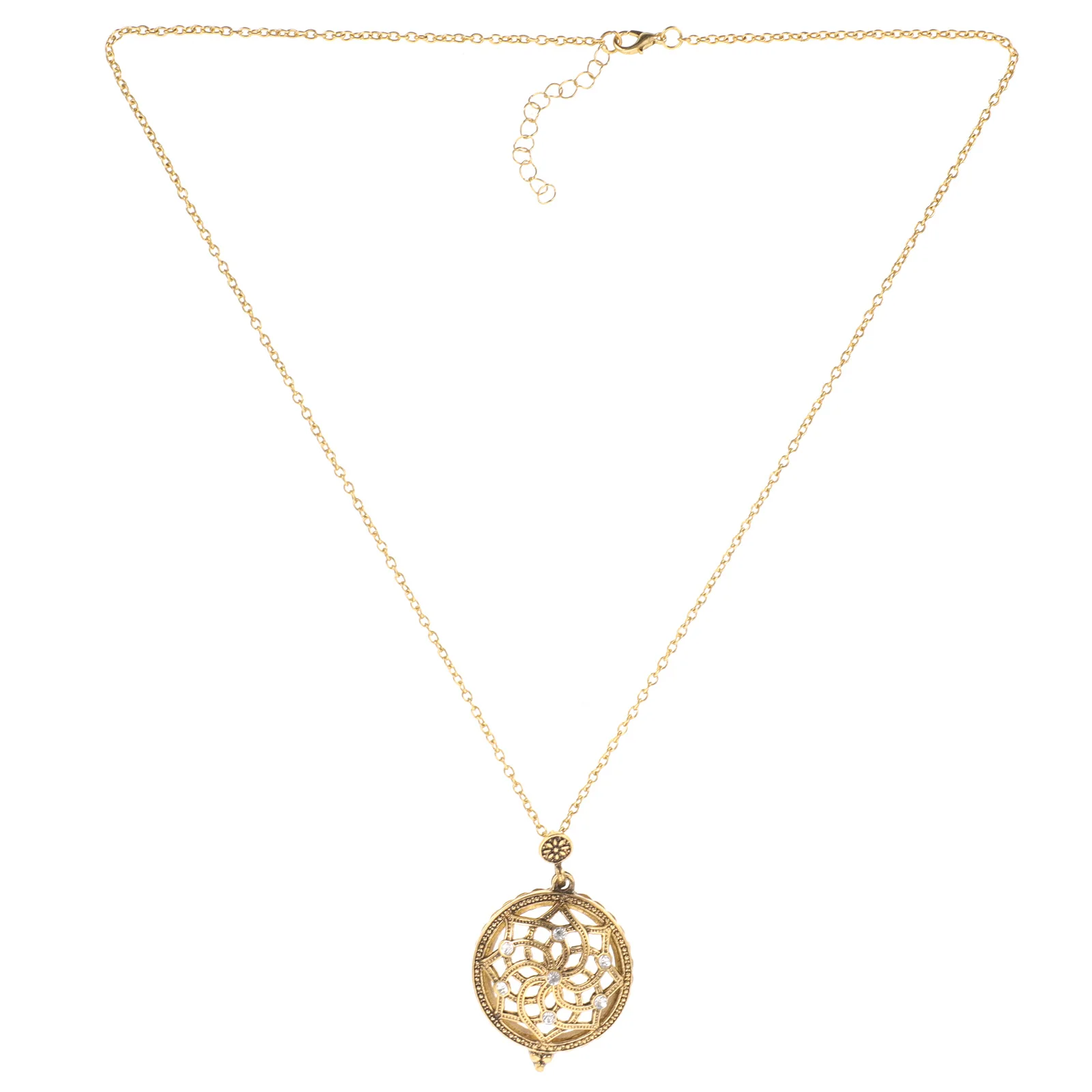 

Vintage Magnifying Glass Pendant Necklace Retro Chic Reading Magnifier Lens Necklace Women Jewelry Magnifier Pendant for Parties