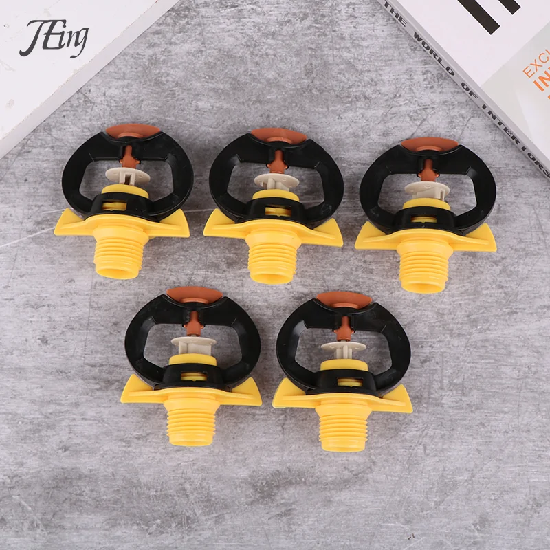 2/5Pcs 360° Butterfly Rain Shape Sprinkler Nozzle Male Thread Atomizing Refraction Sprinkler Head Garden Lawn Flower Irrigation