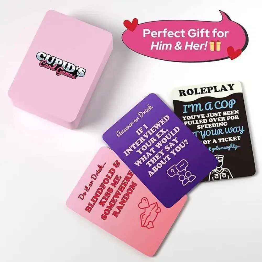 New Cupid Card Game Couples Drinking Game for Adult Dating Nights Bedroom Game for Male and Female Pairs Valentine's Day Gift - view 4
