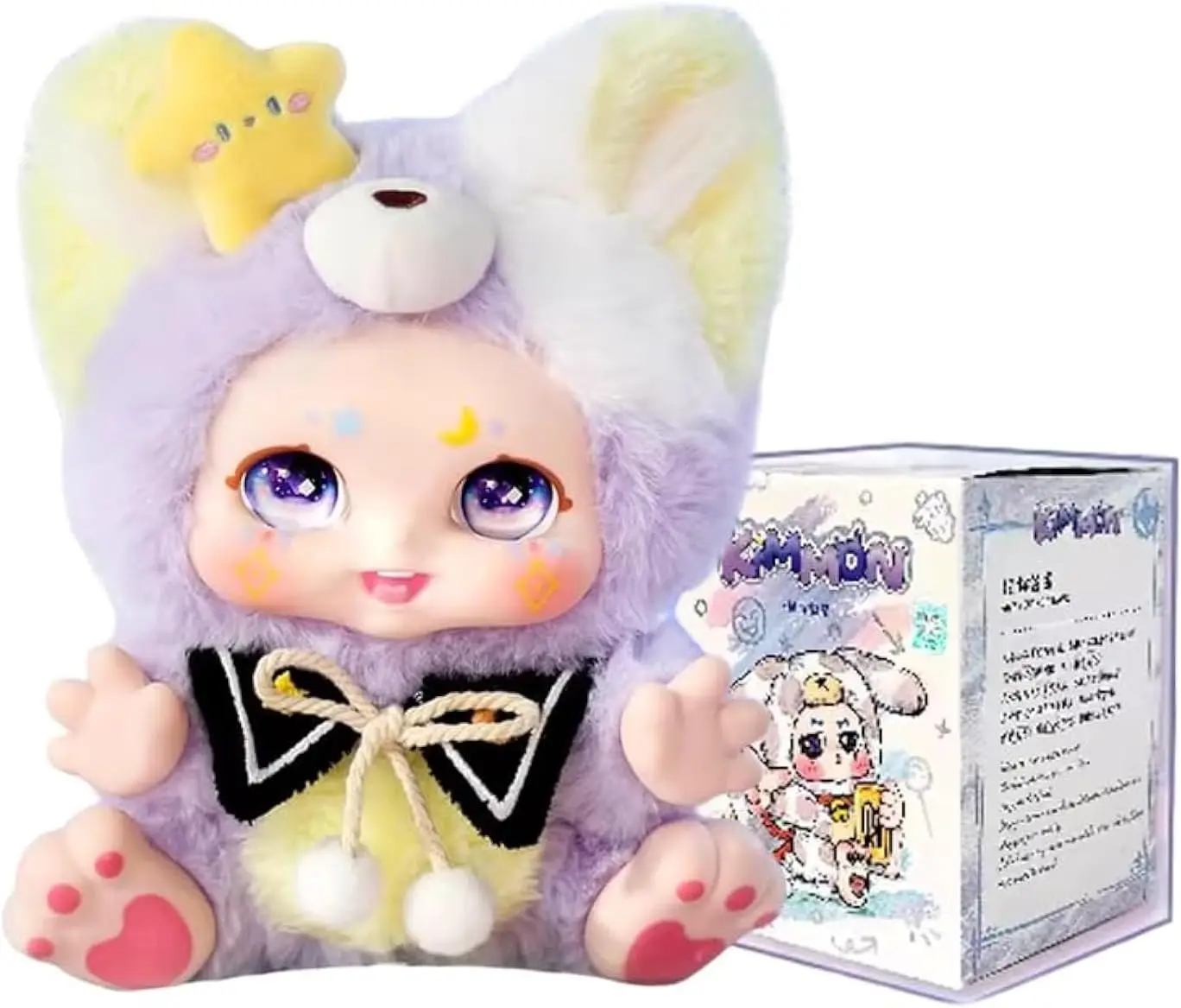 

Plush Doll Blind Box Answer Series Mystery Anime Plushies Soft Stuffed Animals Birthday Gift for Girls